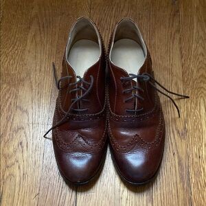 Classic Brown Leather Women’s Brogues